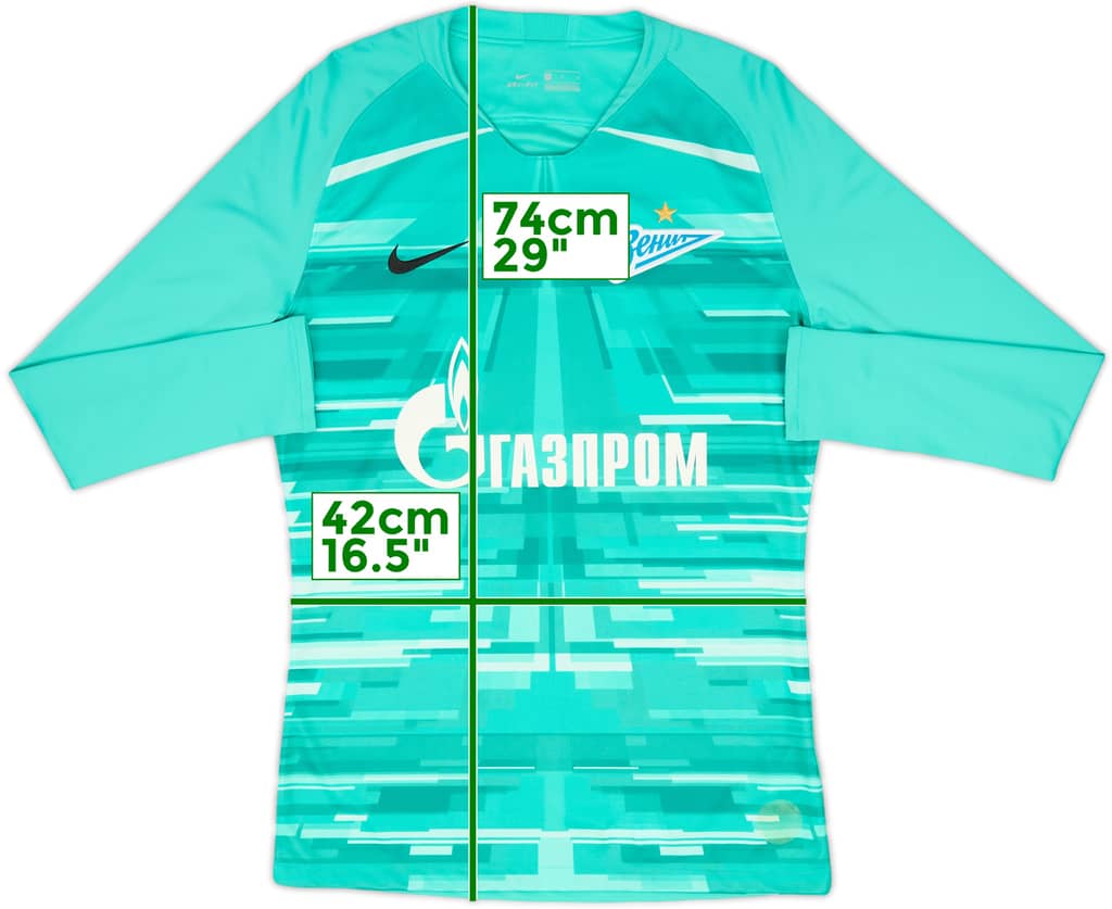 2019-20 Zenit St. Petersburg GK Shirt - 8/10 - (M)