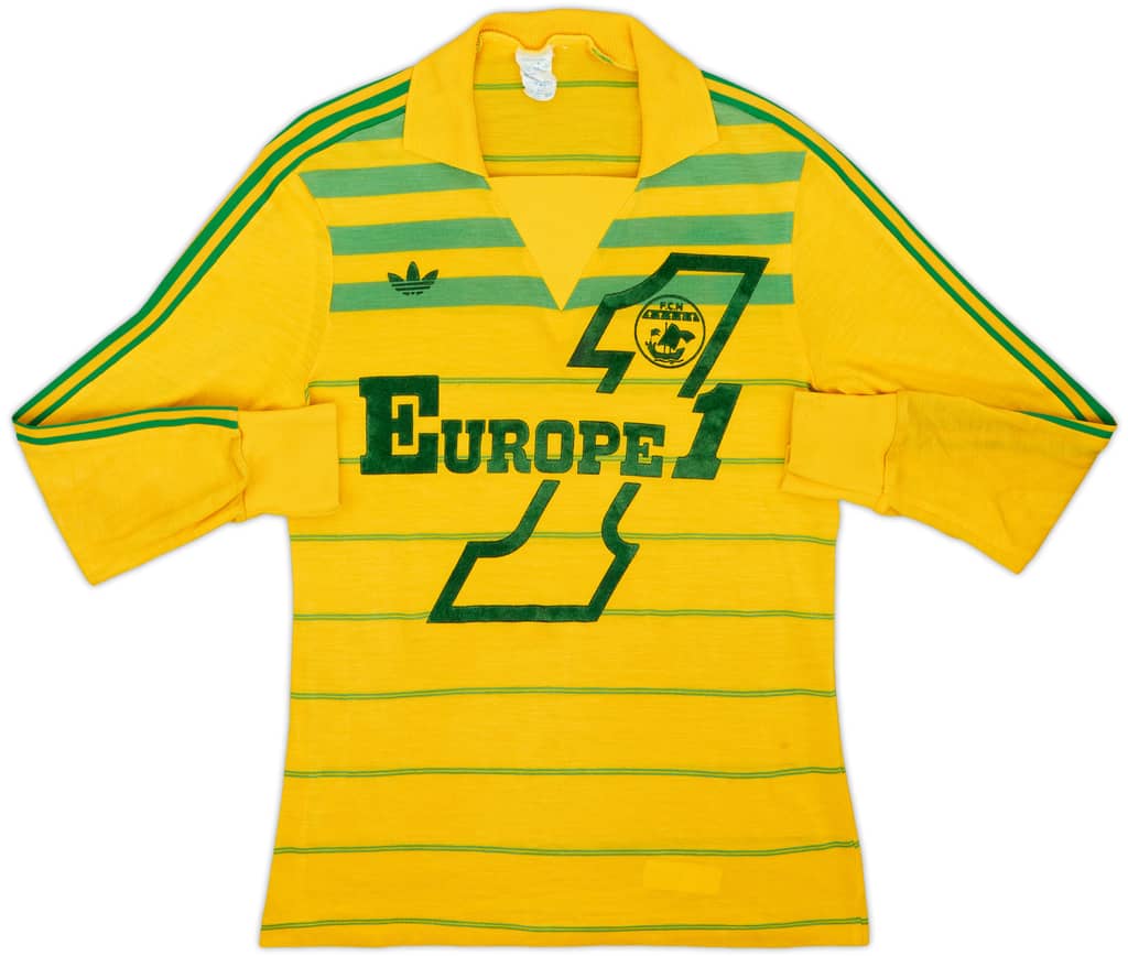 1985-86 Nantes Home L/S Shirt - 9/10 - (Y)