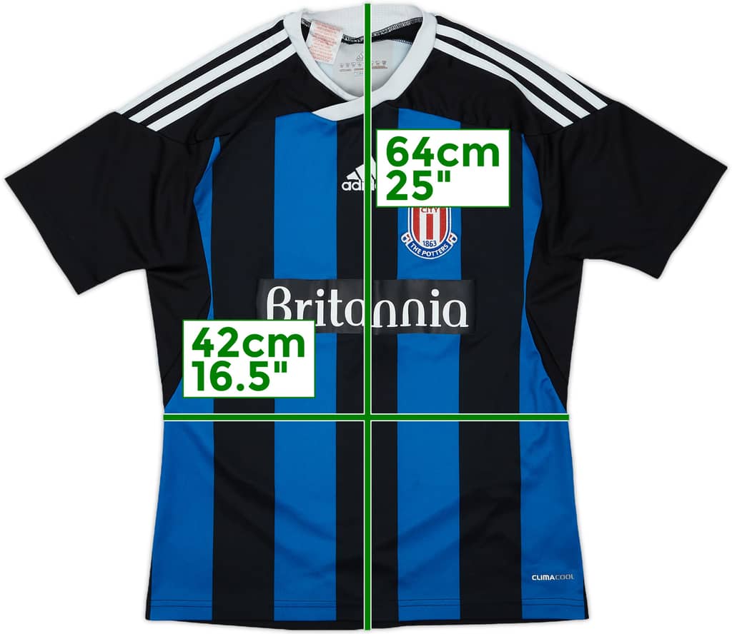 2011-12 Stoke City Away Shirt - 9/10 - (XS)