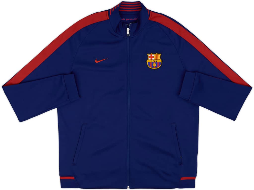 2015-16 Barcelona Nike Track Jacket - 9/10 - (XL)