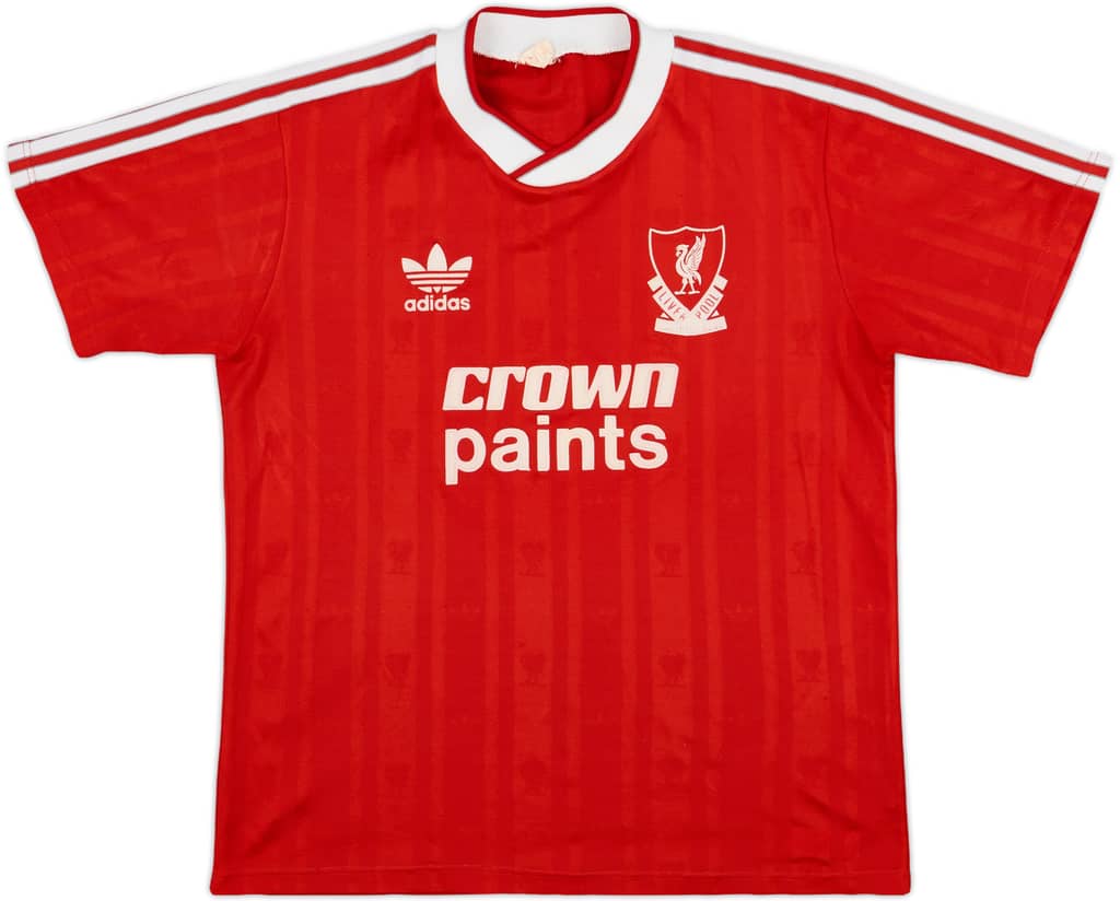 1987-88 Liverpool Home Shirt - 7/10 - (L)