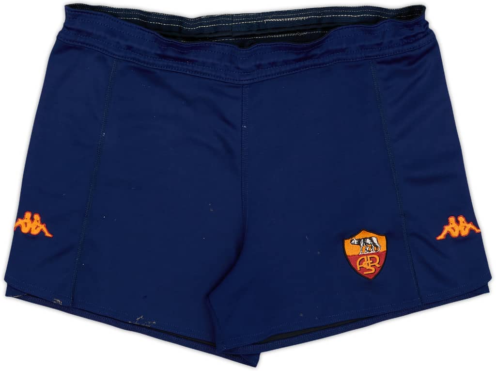 2001-02 Roma European Home Shorts - 6/10 - (M)