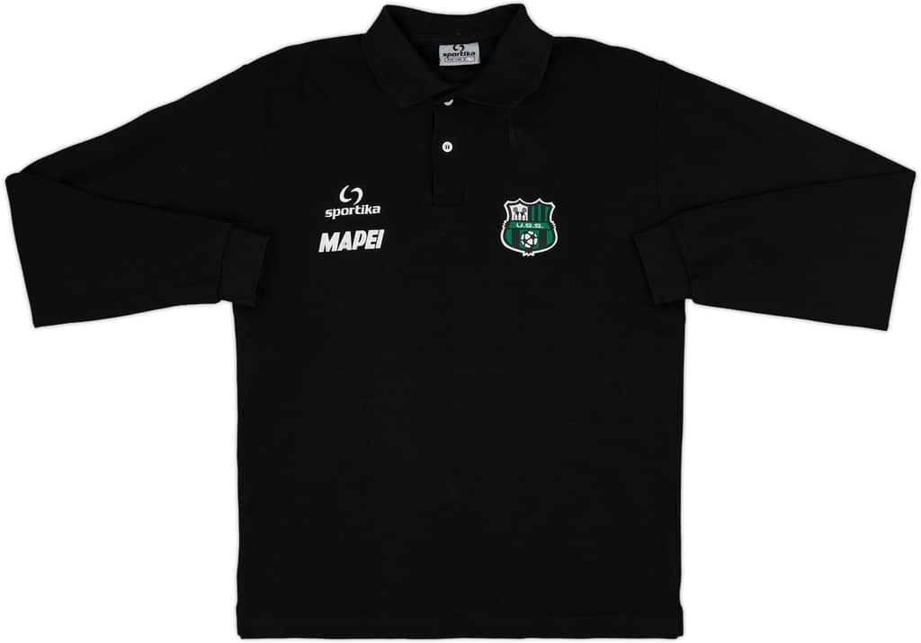 2012-13 Sassuolo Sportika Polo L/S Shirt - 7/10 - (L)