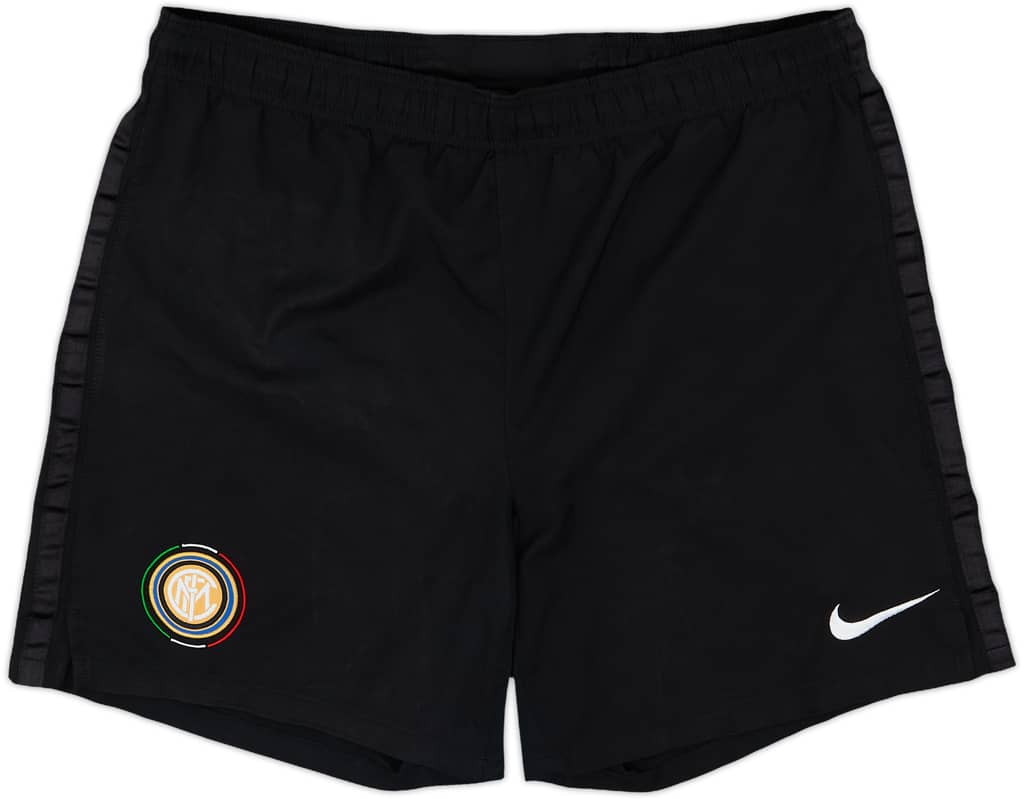 2009-10 Inter Milan Home Shorts - 7/10 - (S)