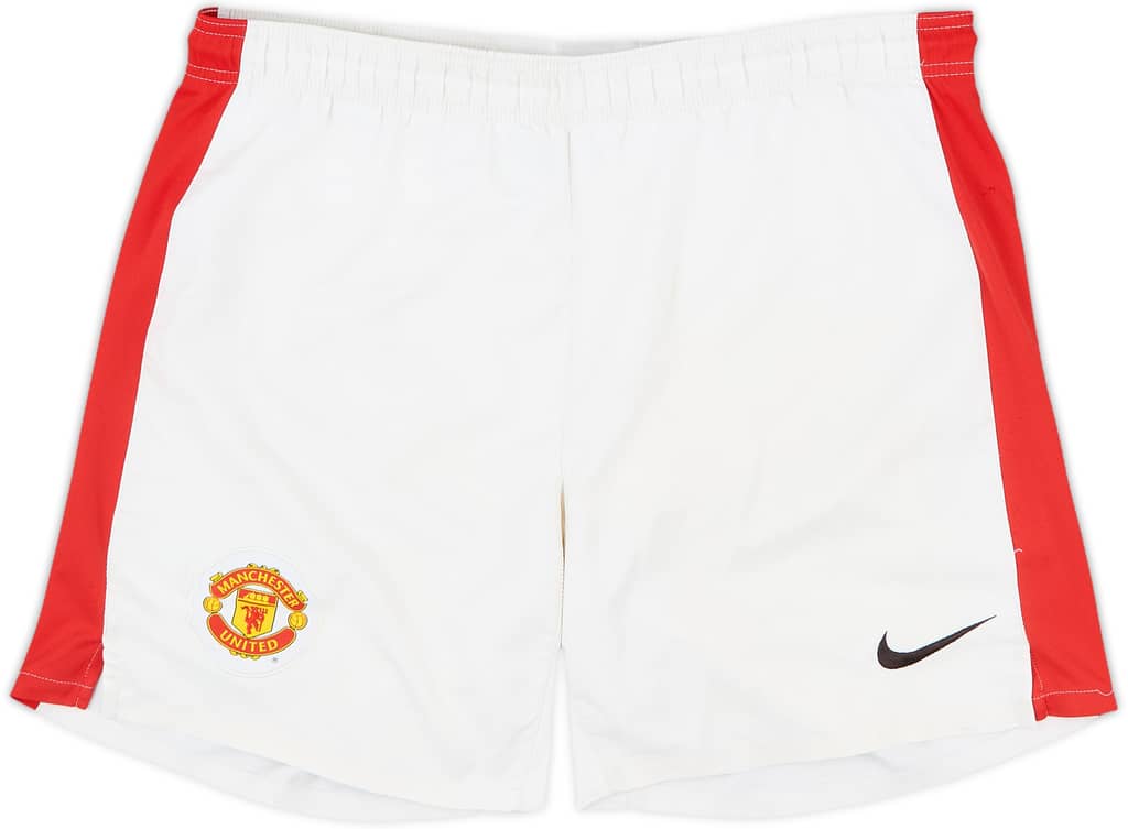 2009-10 Manchester United Home Shorts - 4/10 - (S)
