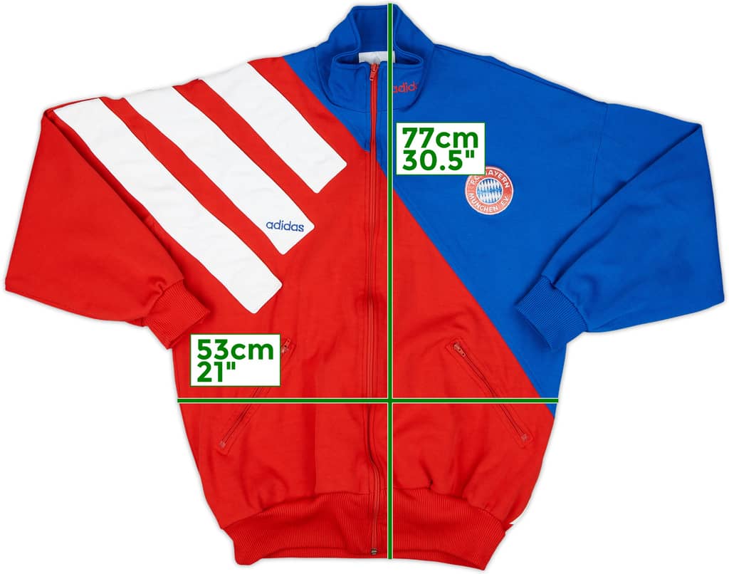 1993-95 Bayern Munich adidas Track Jacket - 8/10 - (XL)
