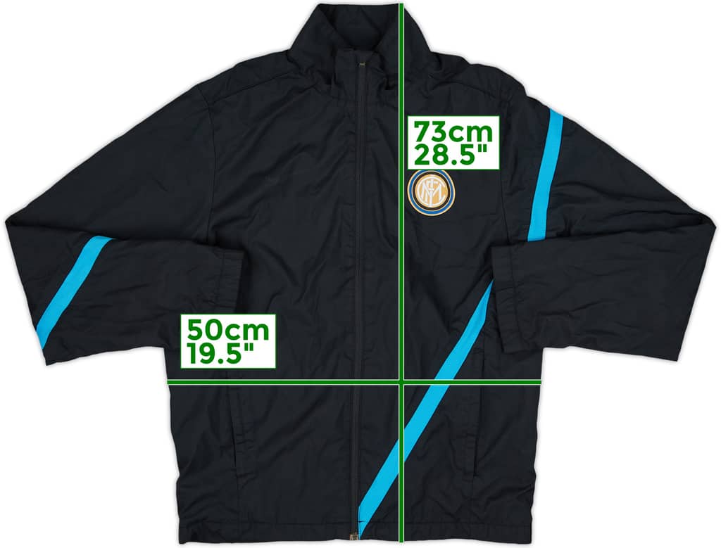 2011-12 Inter Milan Nike Track Jacket - 6/10 - (S)