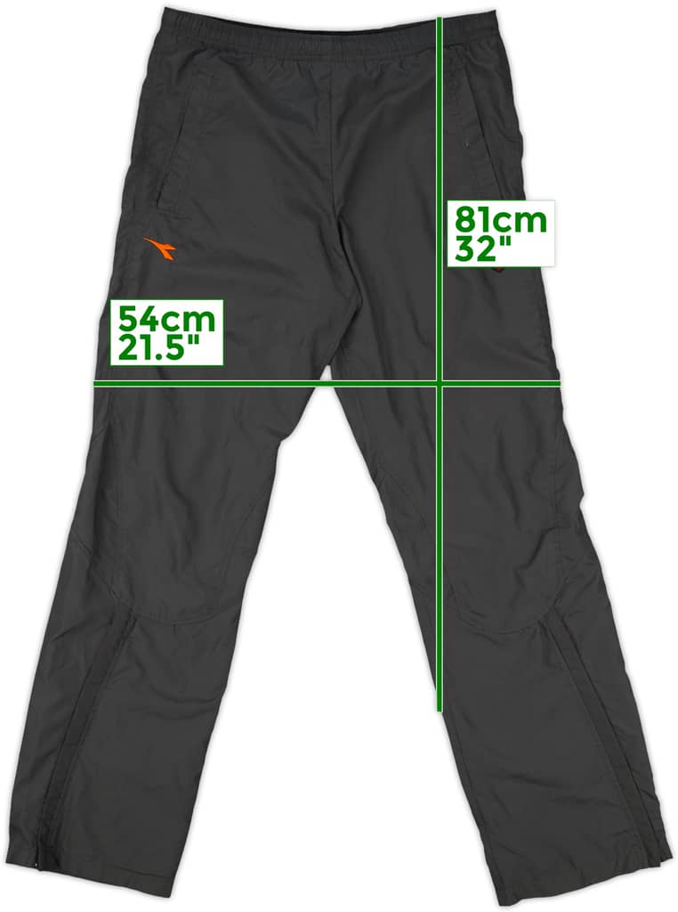 2003-04 Roma Diadora Track Pants/Bottoms - 5/10 - (S)