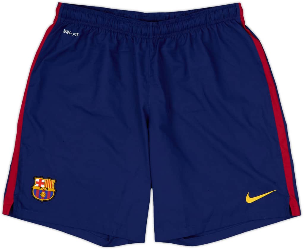 2014-15 Barcelona Home Shorts - 8/10 - (XL)