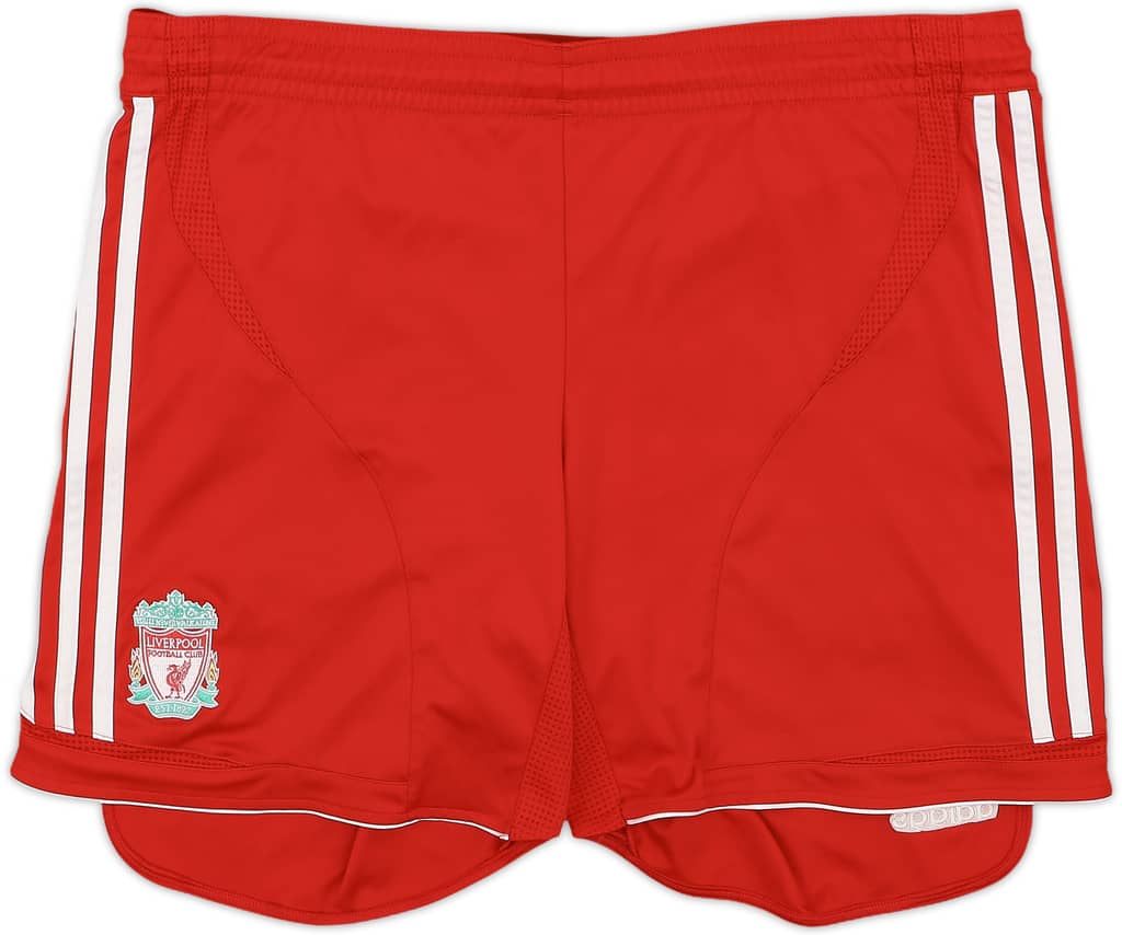 2006-08 Liverpool Home Shorts - 9/10 - (M)