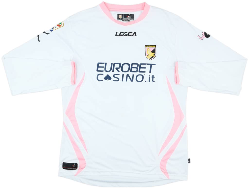 2011-12 Palermo Match Issue Away L/S Shirt Balzaretti #42