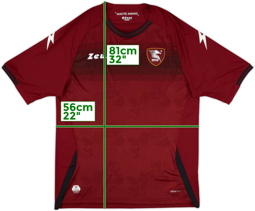 2022-23 Salernitana Home Shirt - 9/10 - (XXL)