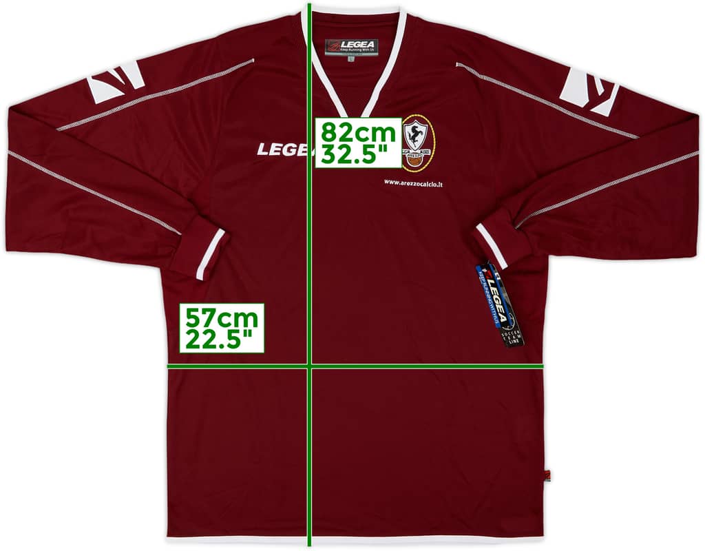 2005-06 Arezzo Home L/S Shirt (L)