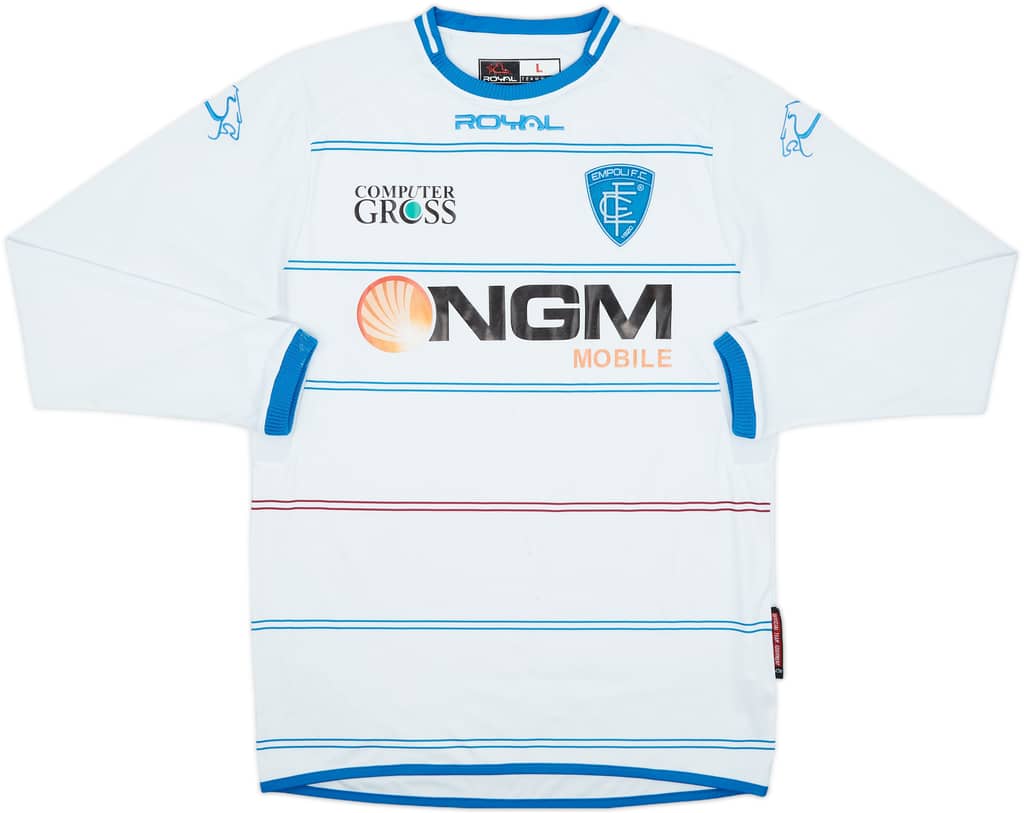 2012-13 Empoli Away L/S Shirt - 7/10 - (L)