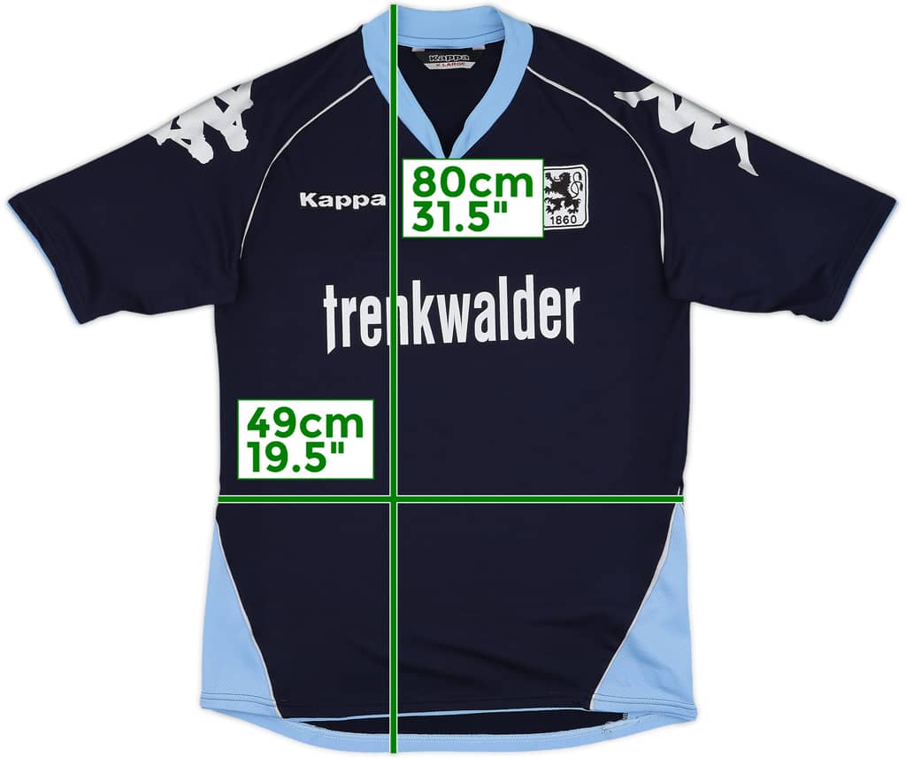 2007-08 1860 Munich Away Shirt - 9/10 - (XL)