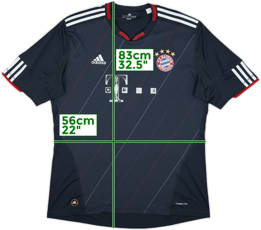 2010-11 Bayern Munich Third Shirt - 4/10 - (XL)
