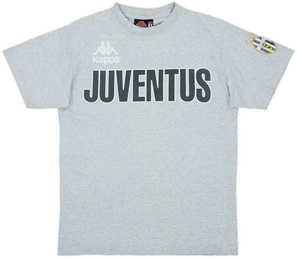 1998-99 Juventus Kappa Cotton Tee - 7/10 - (XL.Boys)