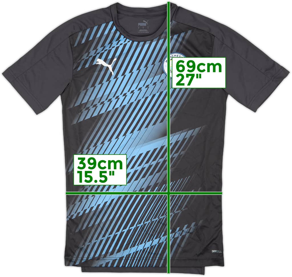 2019-20 Manchester City Puma Training Shirt - 10/10 - (S)