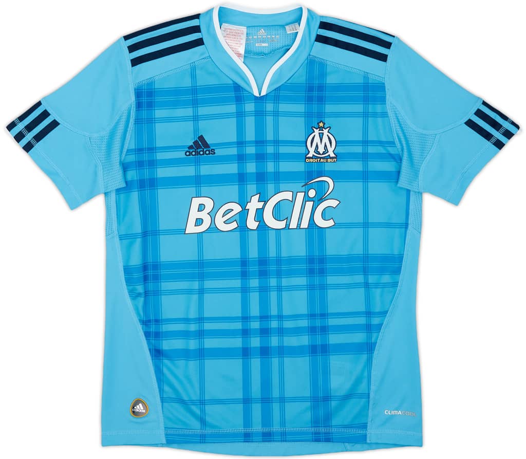 2010-11 Olympique Marseille Away Shirt - 8/10 - (M.Boys)