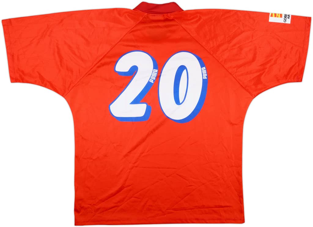 1994-95 Real Zaragoza Match Issue Away Shirt #20