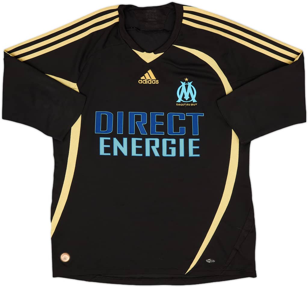 2008-09 Olympique Marseille GK Shirt - 7/10 - (L)