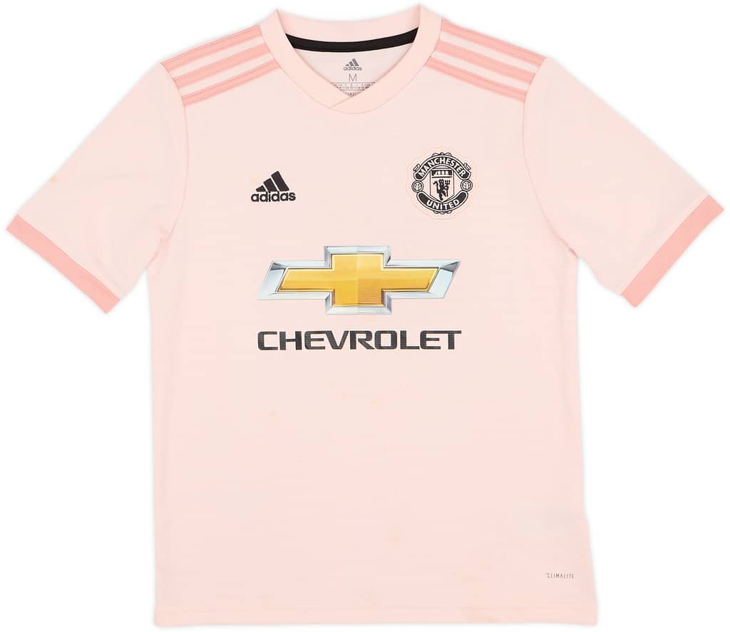 2018-19 Manchester United Away Shirt - 6/10 - (M.Boys)