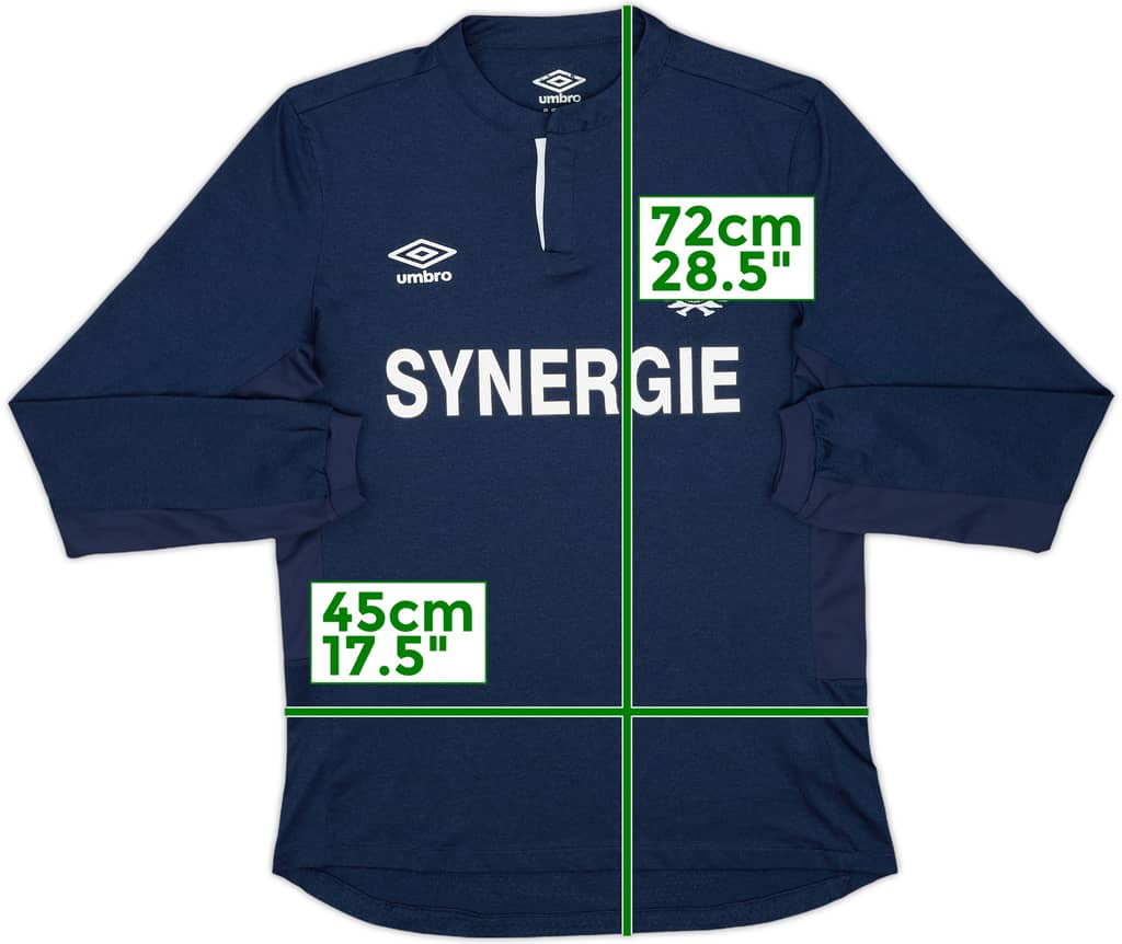 2015-16 Nantes Away L/S Shirt - 9/10 - (S)