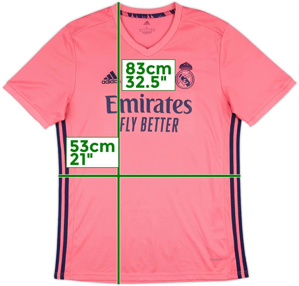 2020-21 Real Madrid Away Shirt - 10/10 - (L)