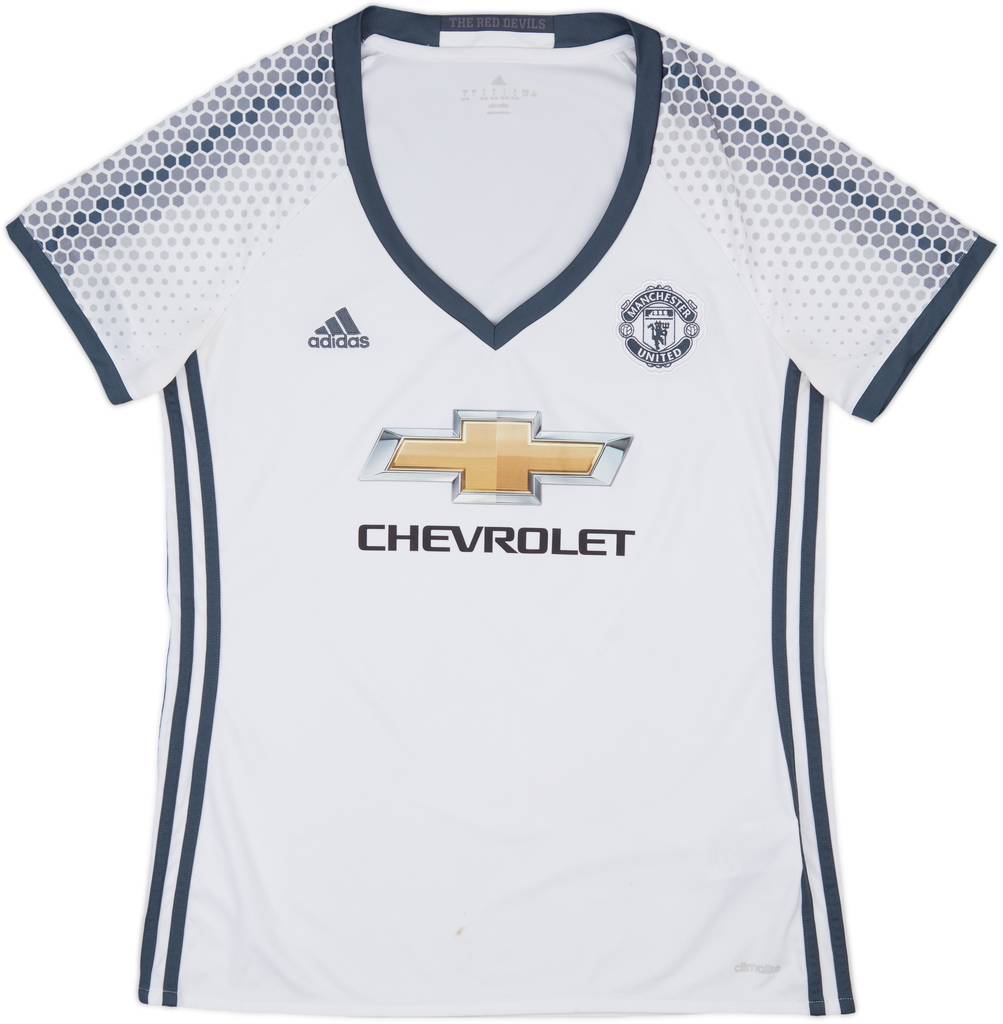 2016-17 Manchester United Third Shirt - 7/10 - (Women's L)