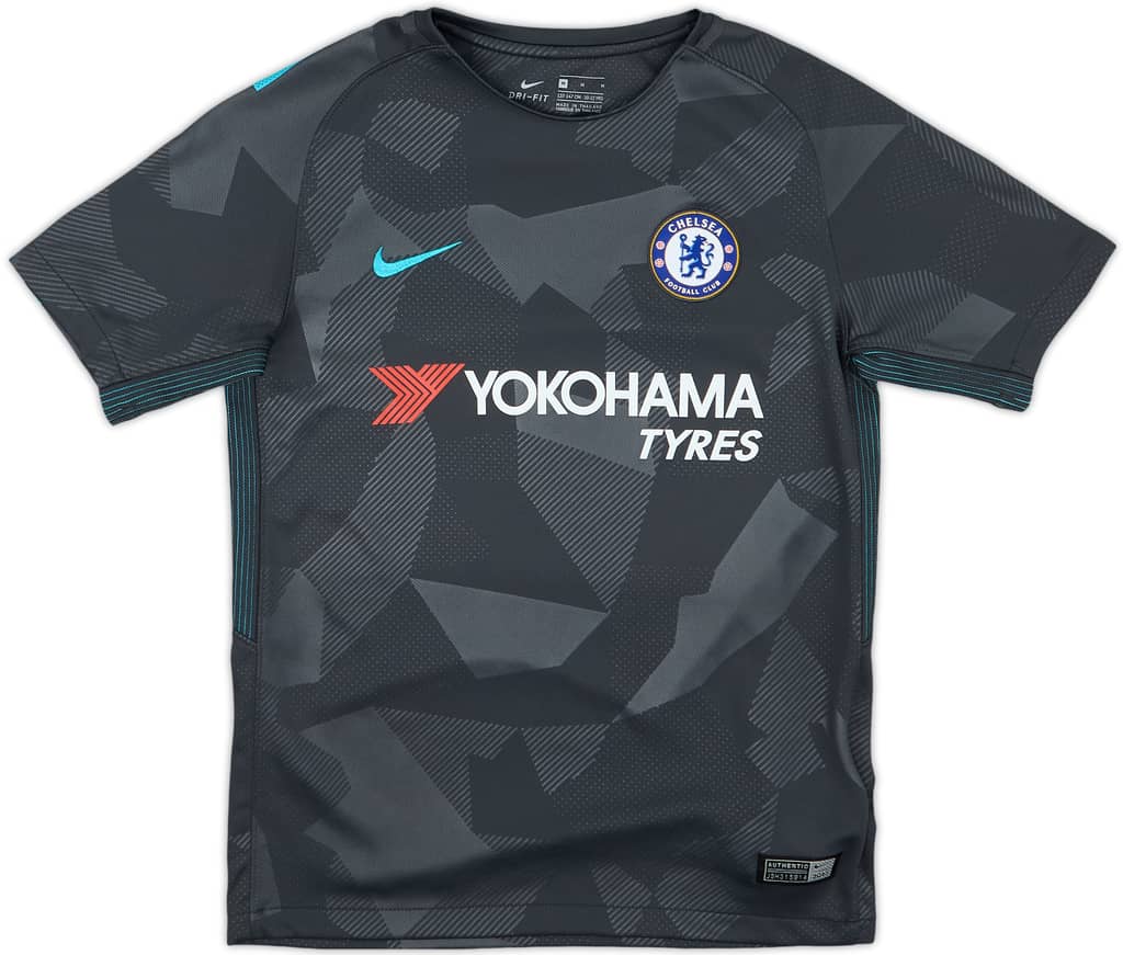 2017-18 Chelsea Third Shirt - 10/10 - (M.Boys)