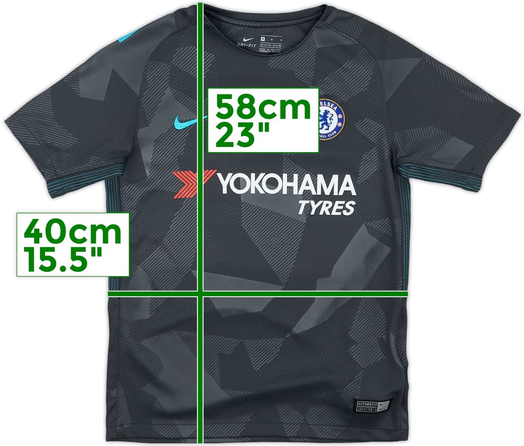 2017-18 Chelsea Third Shirt - 10/10 - (M.Boys)