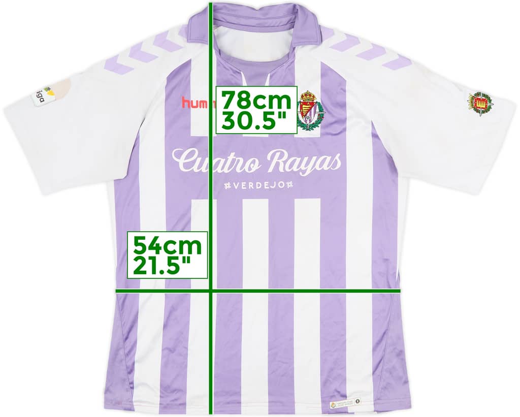 2018-19 Real Valladolid Home Shirt - 5/10 - (XXL)