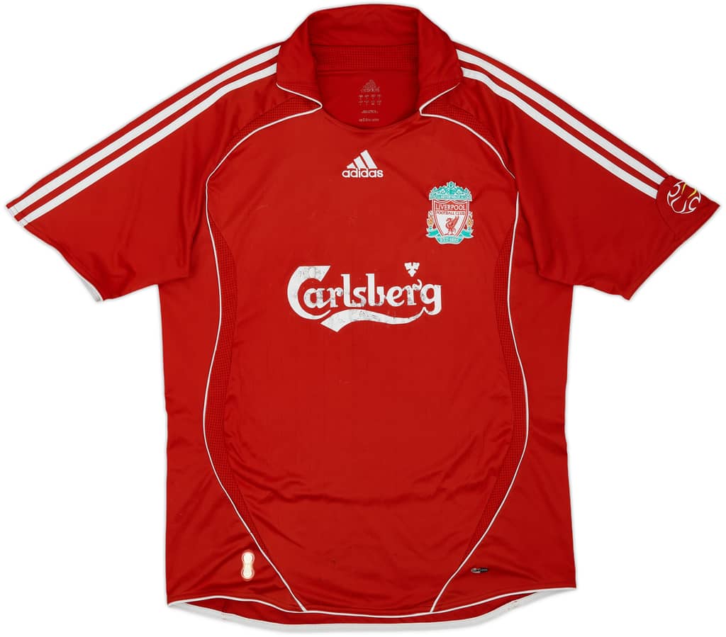 2006-08 Liverpool Home Shirt - 5/10 - (L)