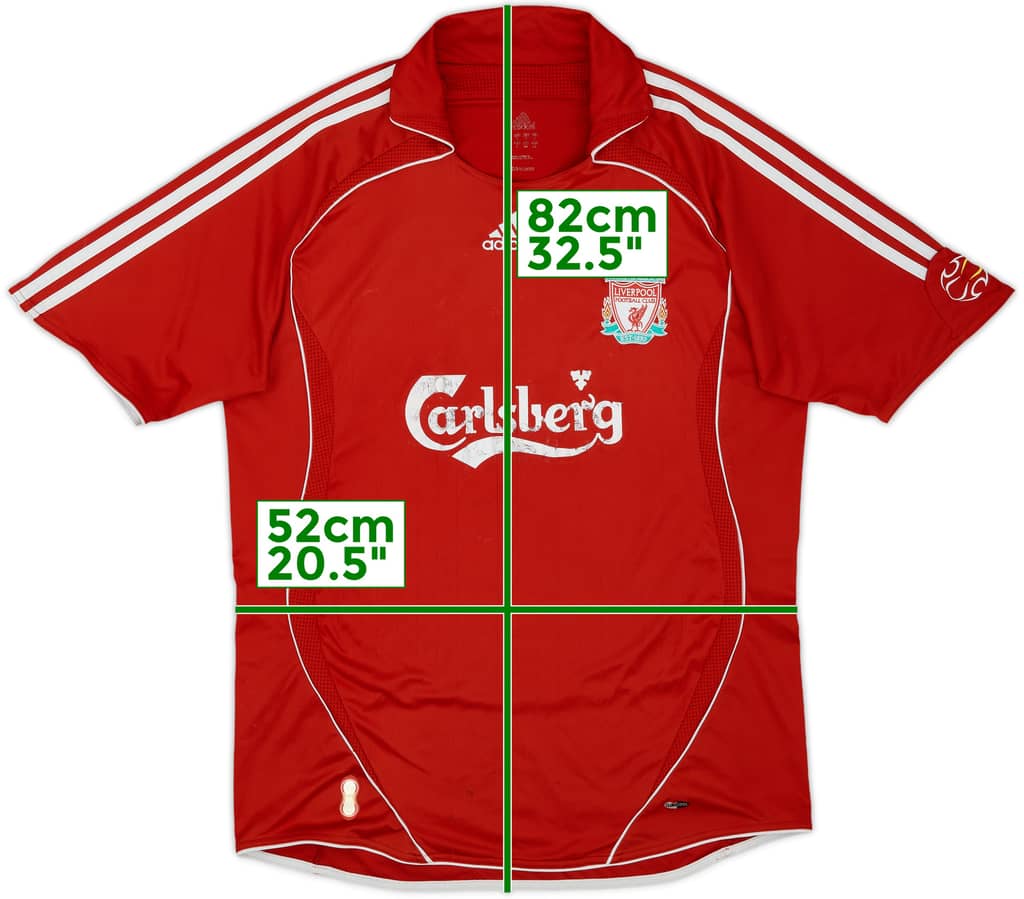 2006-08 Liverpool Home Shirt - 5/10 - (L)
