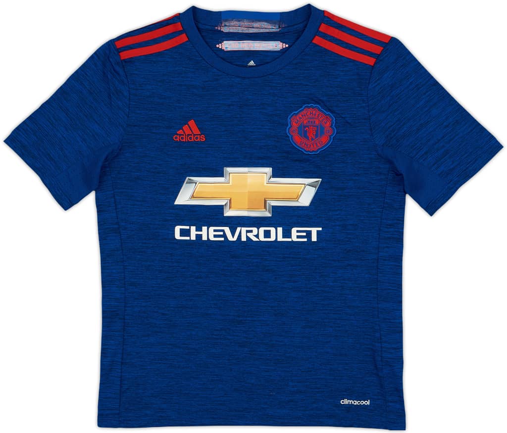 2016-17 Manchester United Away Shirt - 8/10 - (M.Boys)