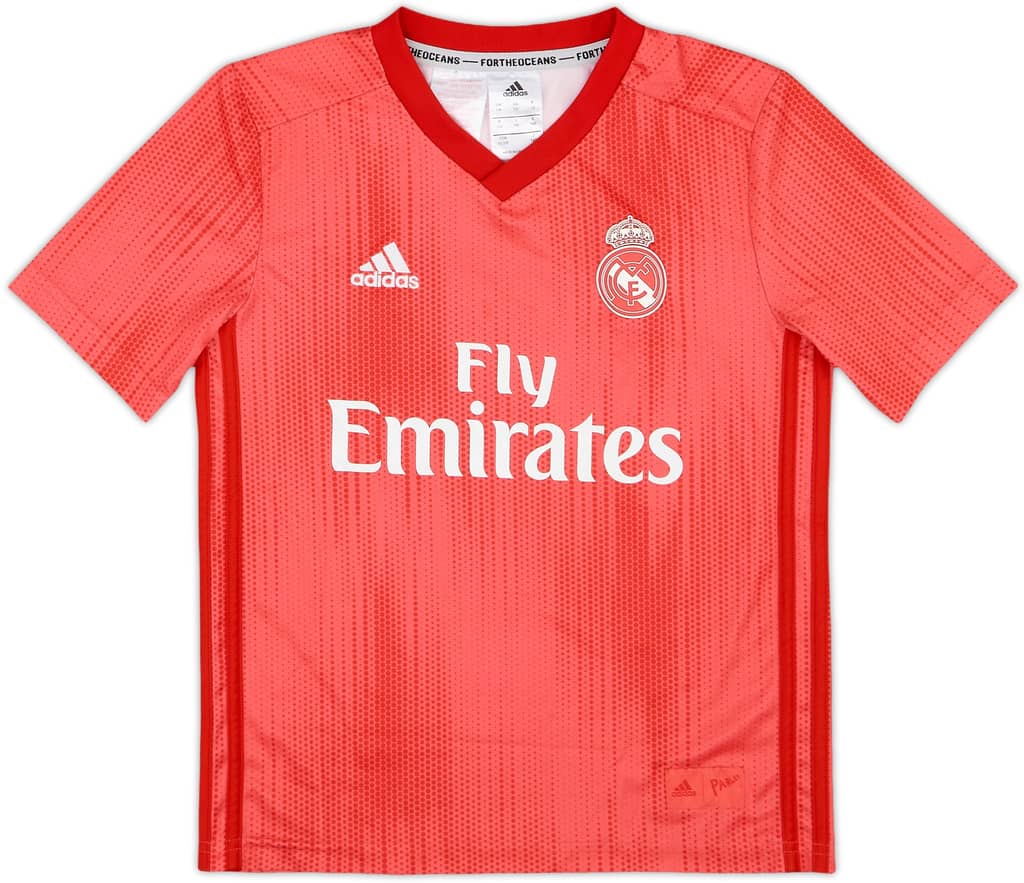 2018-19 Real Madrid Third Shirt - 8/10 - (M.Boys)