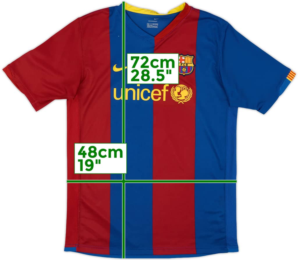 2006-07 Barcelona Home Shirt - 8/10 - (XL.Boys)