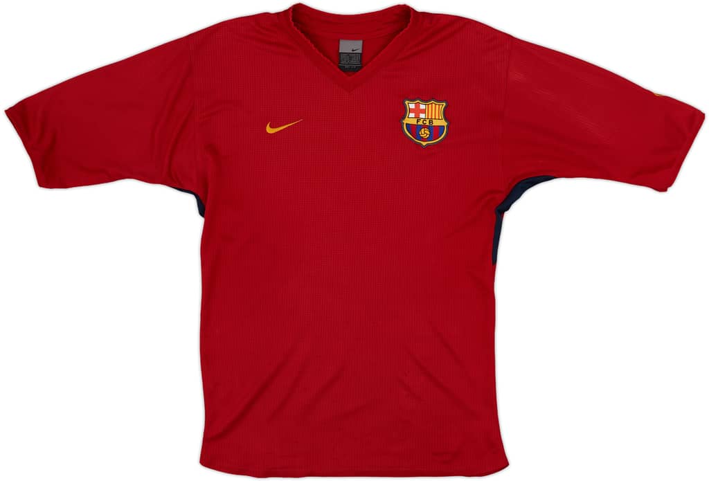 2003-04 Barcelona Nike Training Shirt - 6/10 - (M)