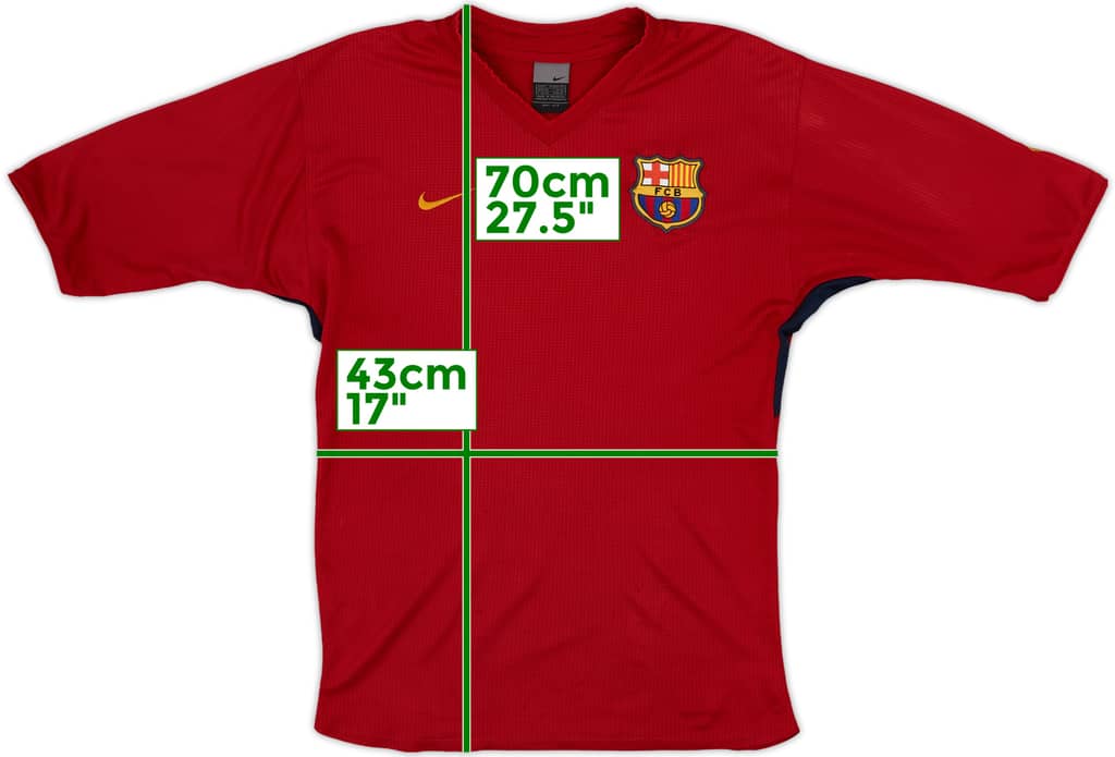 2003-04 Barcelona Nike Training Shirt - 6/10 - (M)