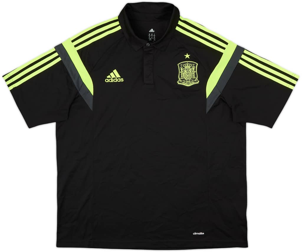 2014-15 Spain adidas Polo Shirt - 10/10 - (XL)