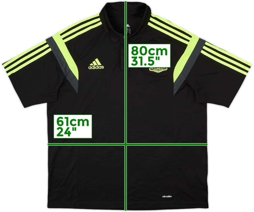 2014-15 Spain adidas Polo Shirt - 10/10 - (XL)