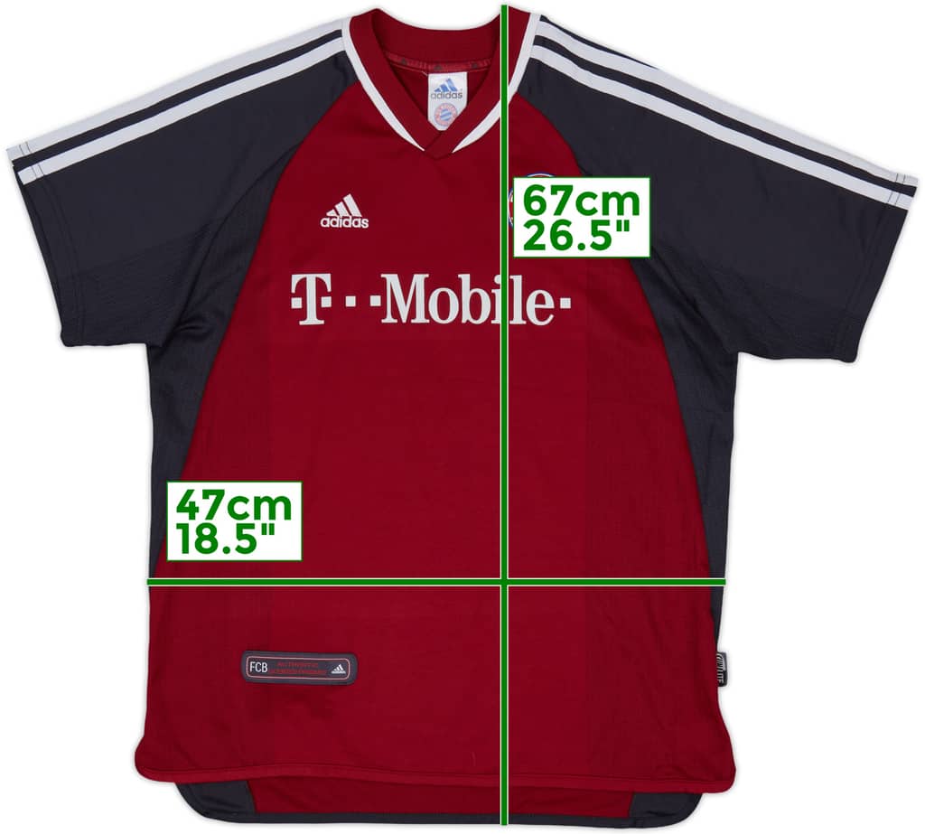 2002-03 Bayern Munich Home Shirt - 7/10 - (L.Boys)