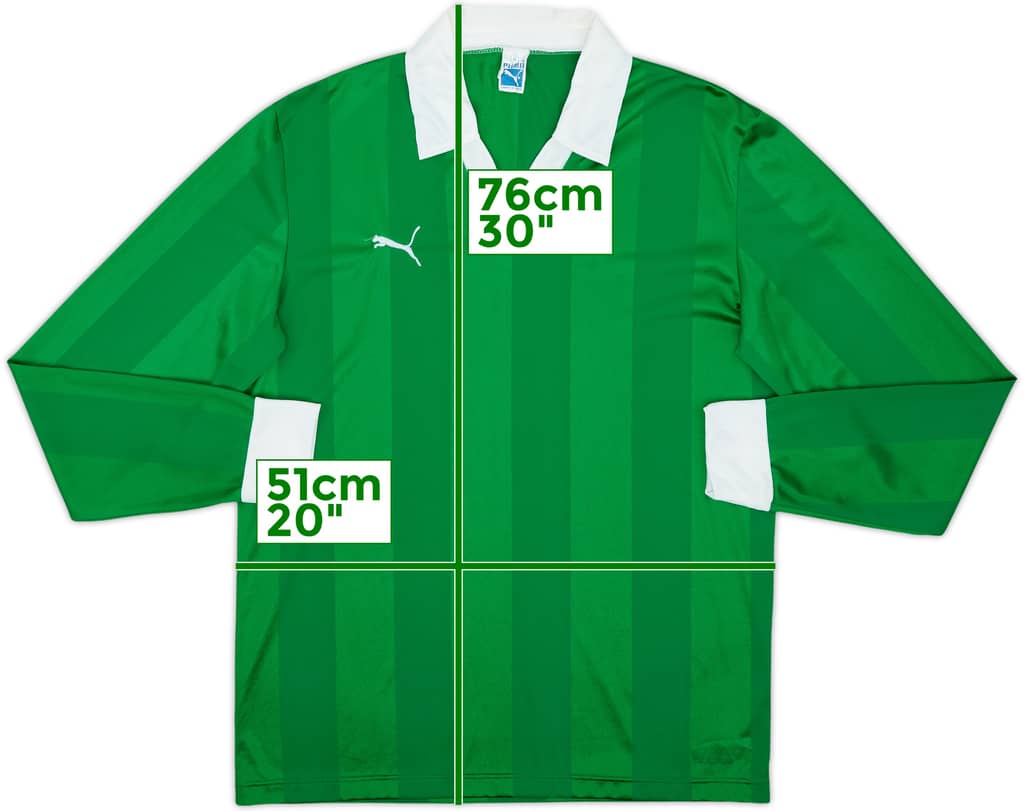 1990s Puma Template L/S Shirt - 9/10 - (L)