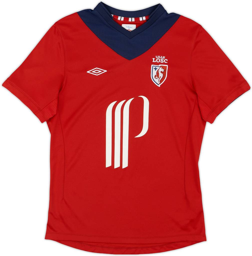 2012-13 Lille Home Shirt - 8/10 - (L.Boys)