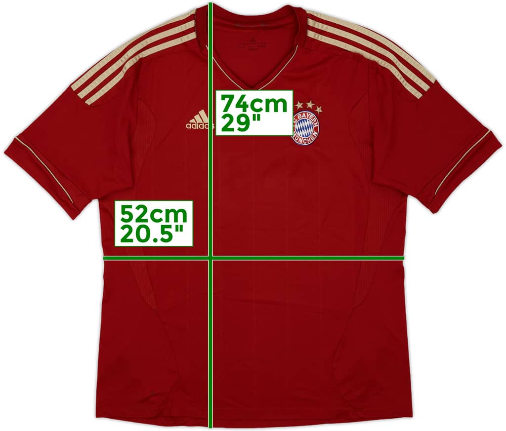2011-13 Bayern Munich Home Shirt - 4/10 - (L)