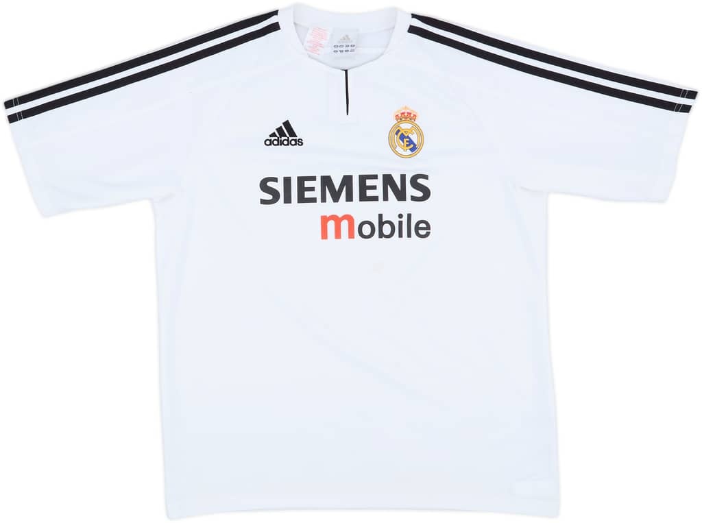 2003-04 Real Madrid Home Shirt - 5/10 - (XL.Boys)