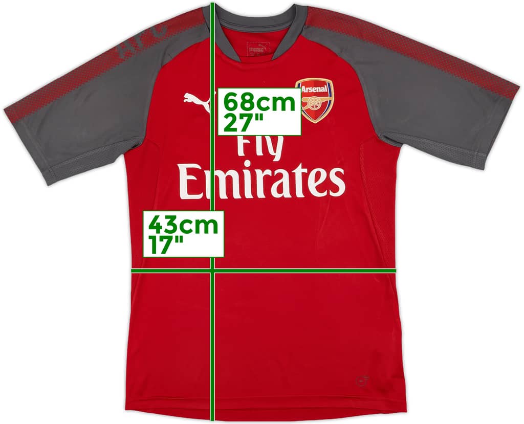 2017-18 Arsenal Puma Training Shirt - 7/10 - (S)