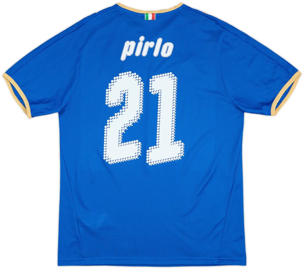 2007-08 Italy Basic Home Shirt Pirlo #21