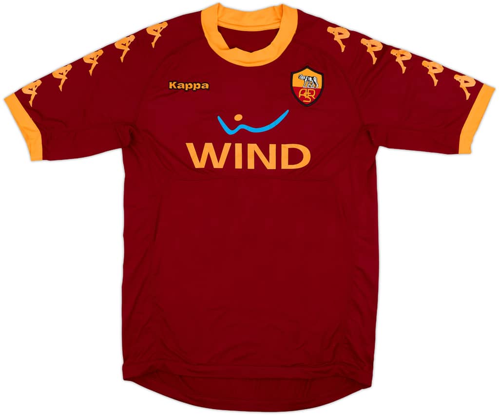 2010-11 Roma Home Shirt - 6/10 - (XL.Boys)