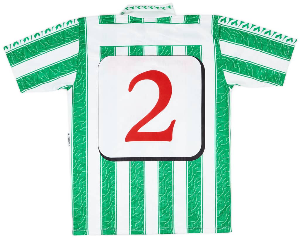 1996-98 Rapid Vienna Match Issue Home Shirt #2